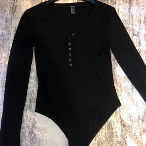 Black bodysuit forever 21